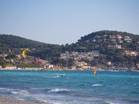 Kitesurfing spot at Les Lecques