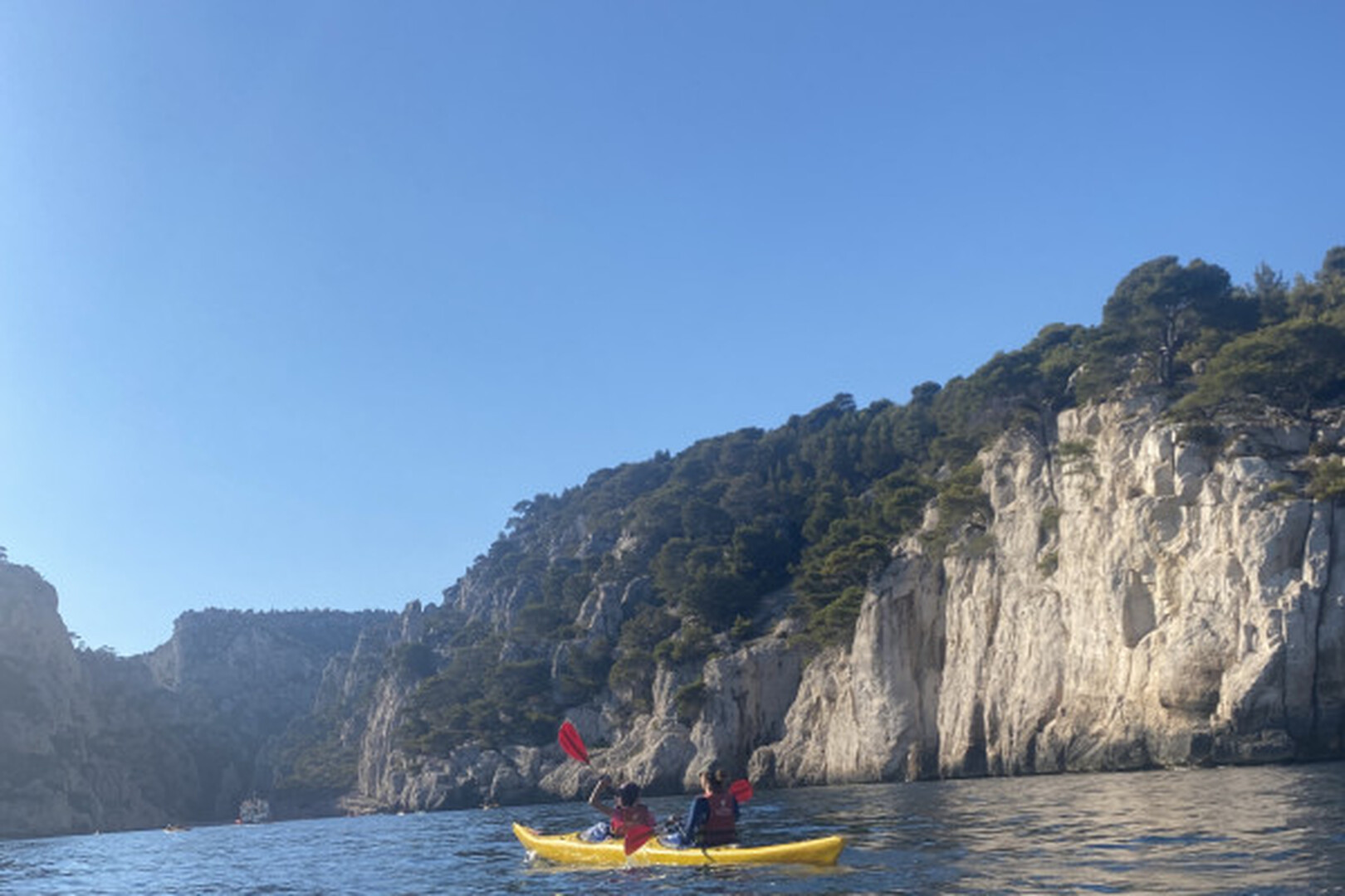 Guided tour Half Day Kayak - Calanques de Cassis