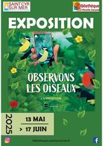 Exposition Observons les oiseaux_Saint-Cyr-sur-Mer