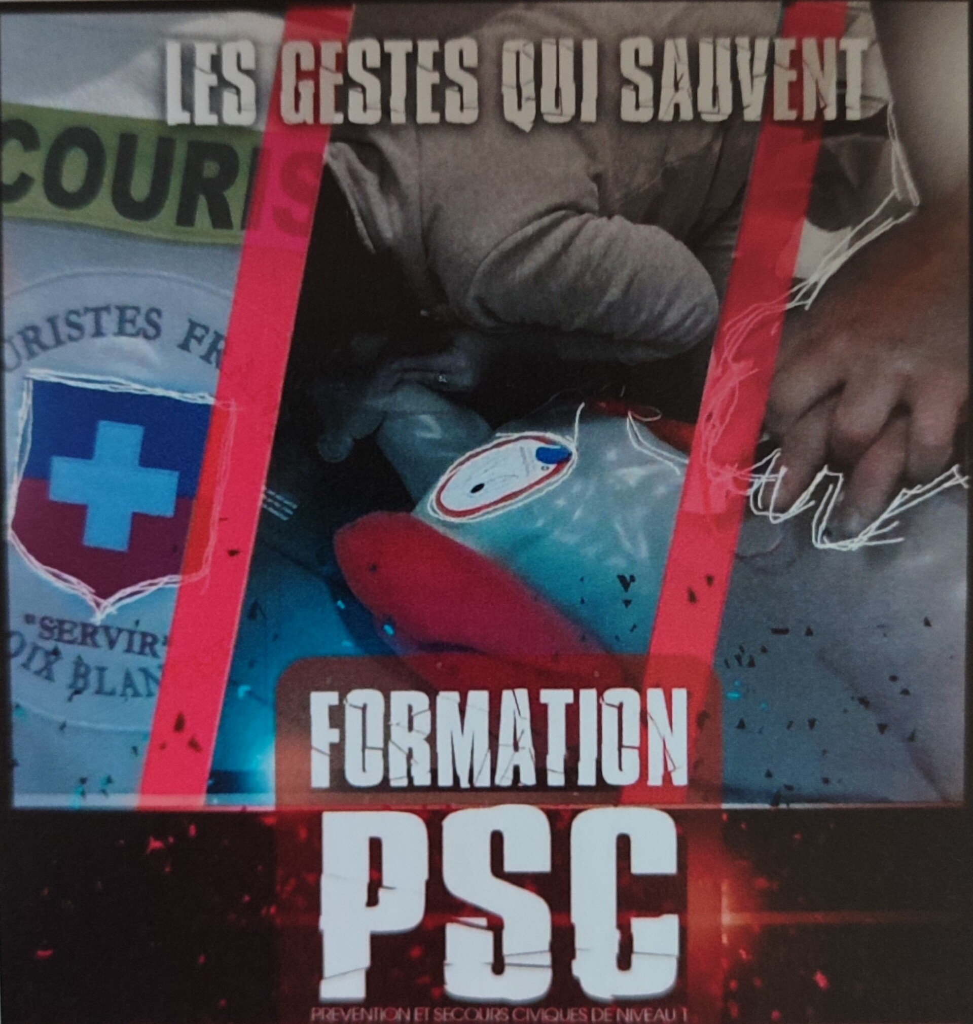 Secouristes Français Croix Blanche / Sauveteur Junior