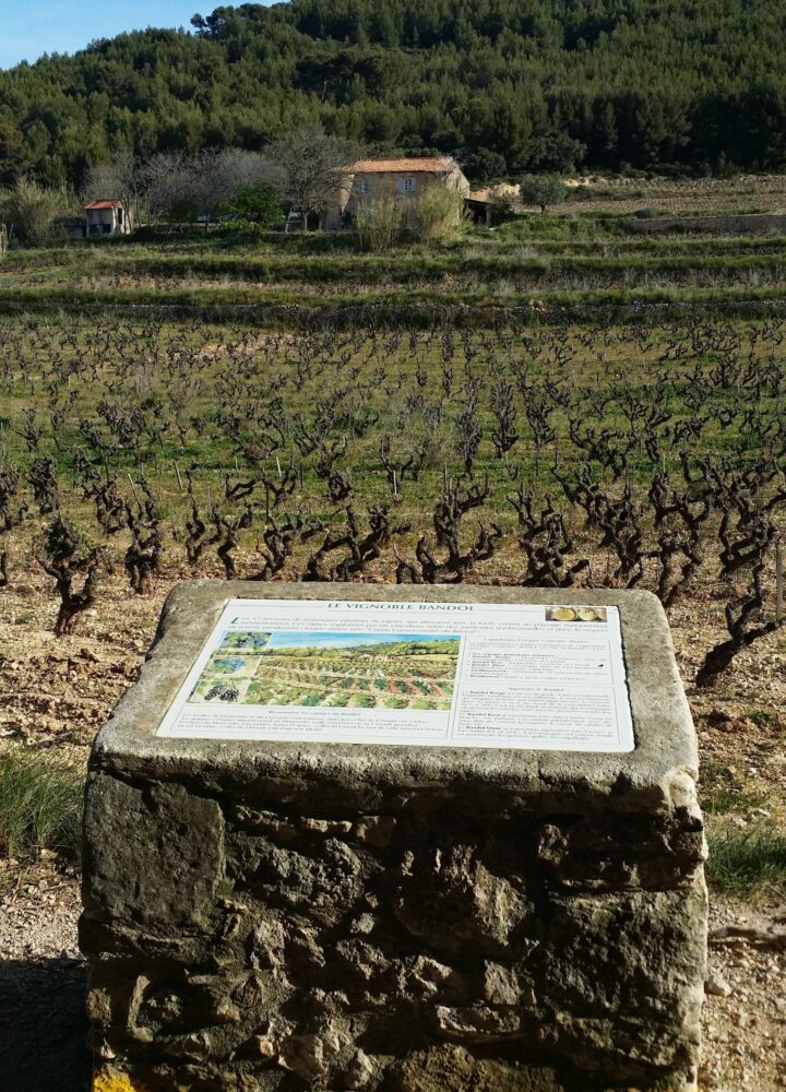 Information table at the Nartette estate