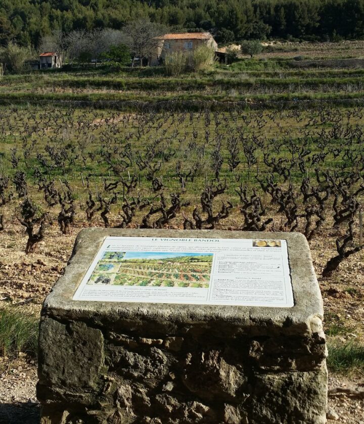 Information table at the Nartette estate